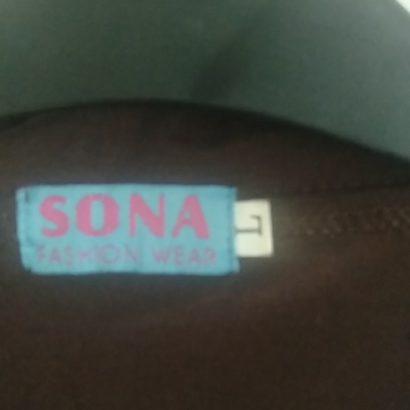 Sexy tank top and crop Jacket brown and gold colour - Picture 11 of 11